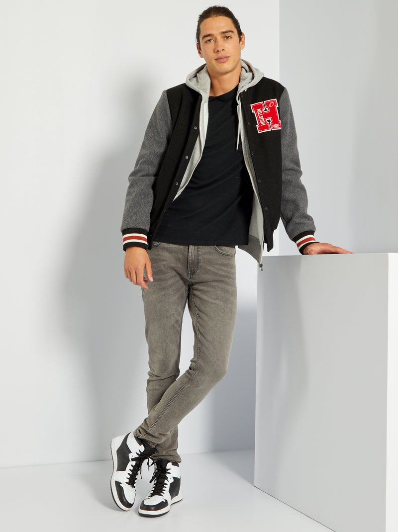 Jeans skinny L30 GRIGIO - Kiabi
