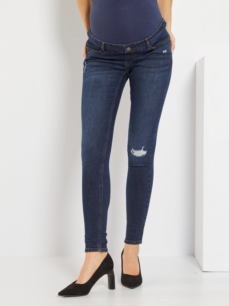 Jeans skinny premaman BLU - Kiabi