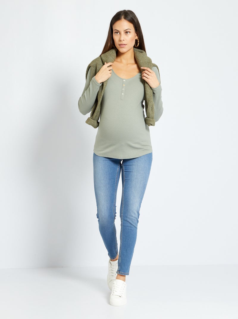 Jeans skinny premaman BLU - Kiabi