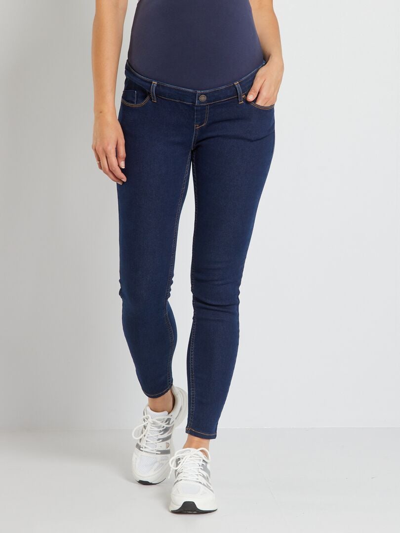 Jeans skinny premaman L28 BLU - Kiabi