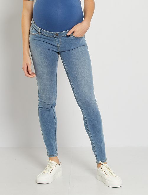Jeans skinny premaman L30                                                                 BLU 

