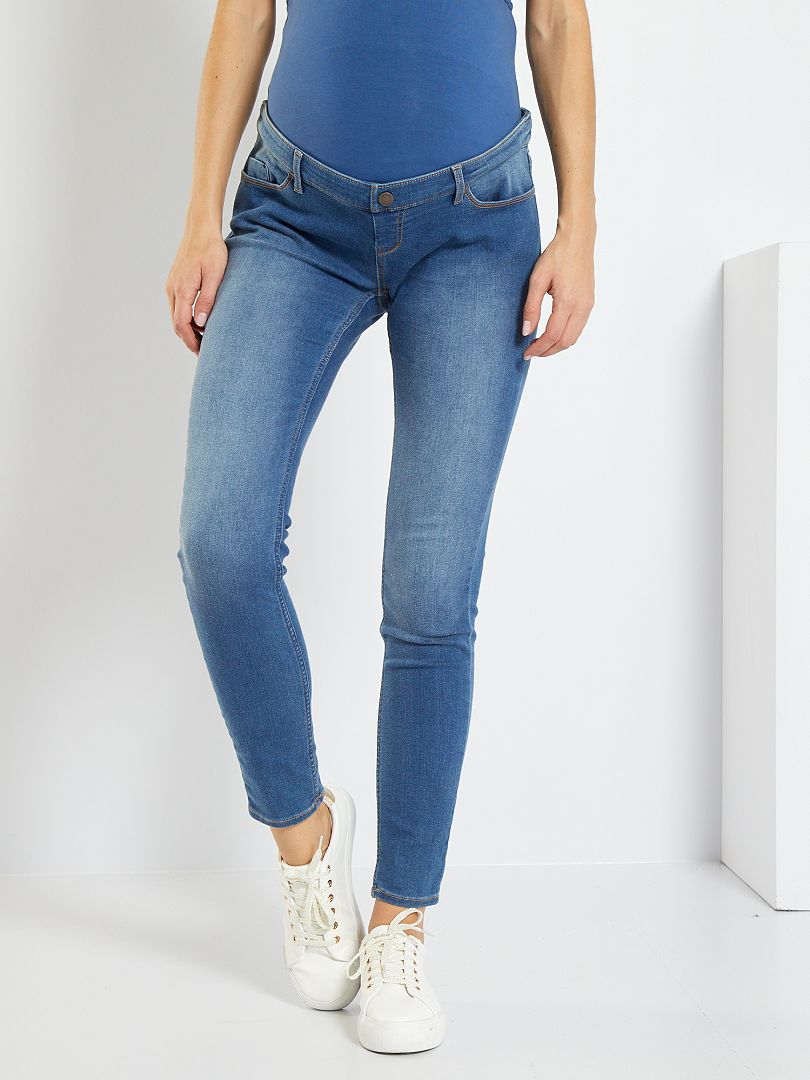 Jeans skinny premaman L30 BLU - Kiabi