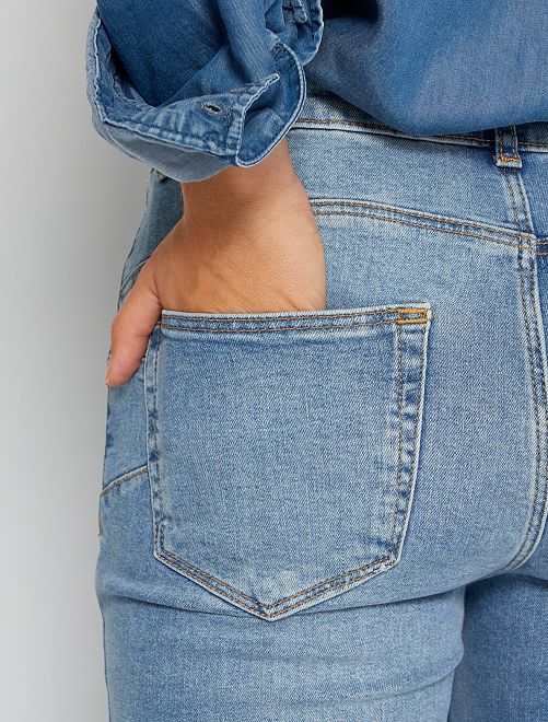 Jeans skinny push up L28 - BLU - Kiabi - 15.00€