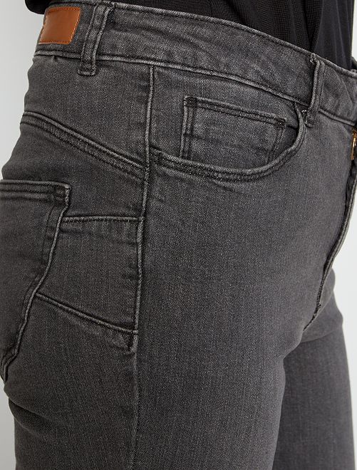 Jeans skinny push up L28 - GRIGIO - Kiabi - 15.00€