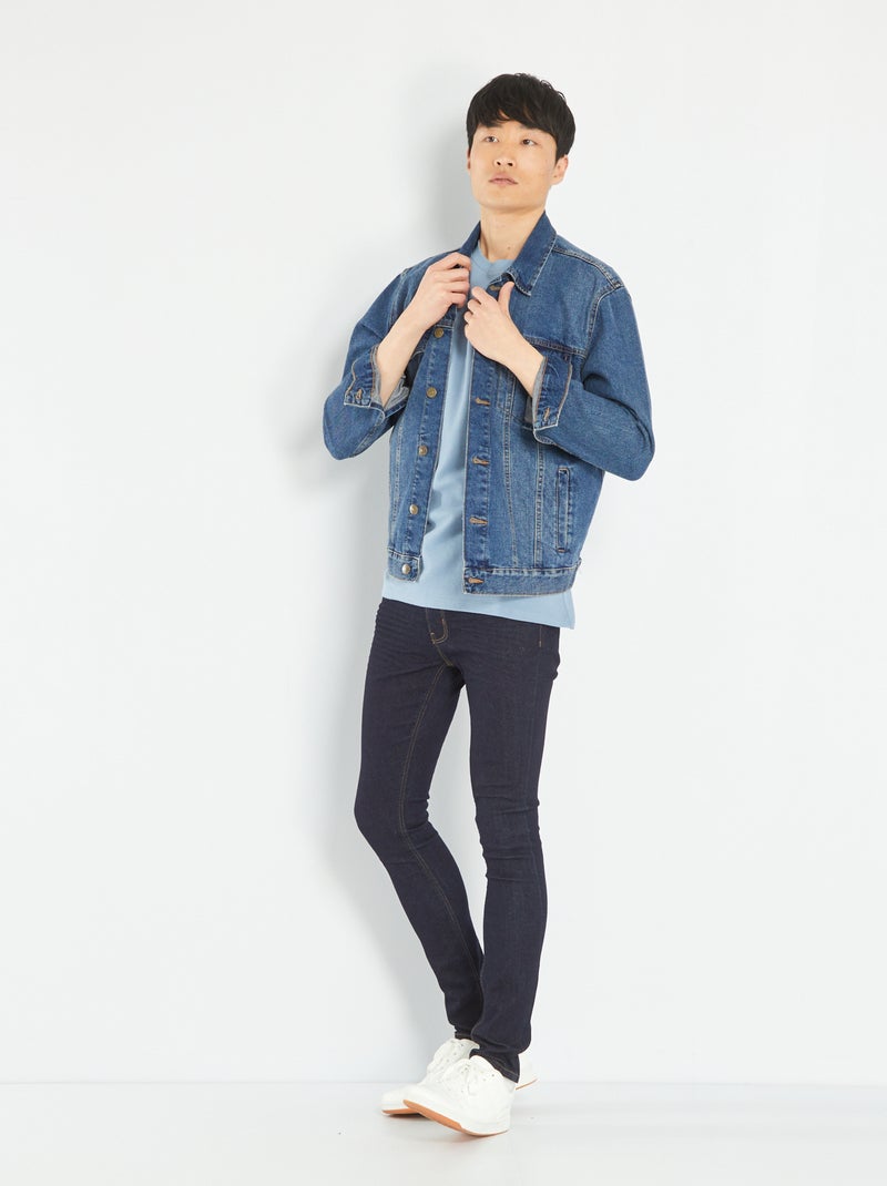 Acquista Guess Jeans skinny 5 tasche - Blu su