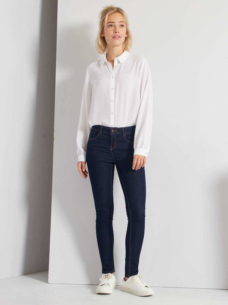 Jeans skinny stretch brut - Kiabi