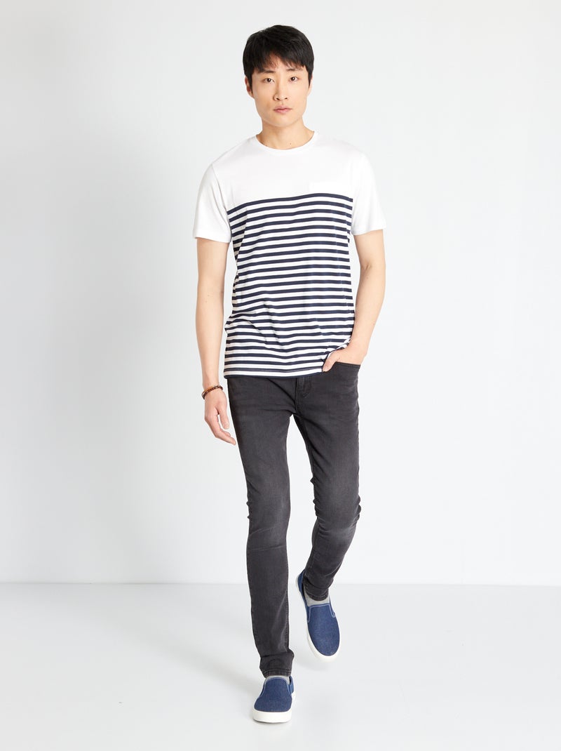 Jeans skinny stretch L30 NERO - Kiabi