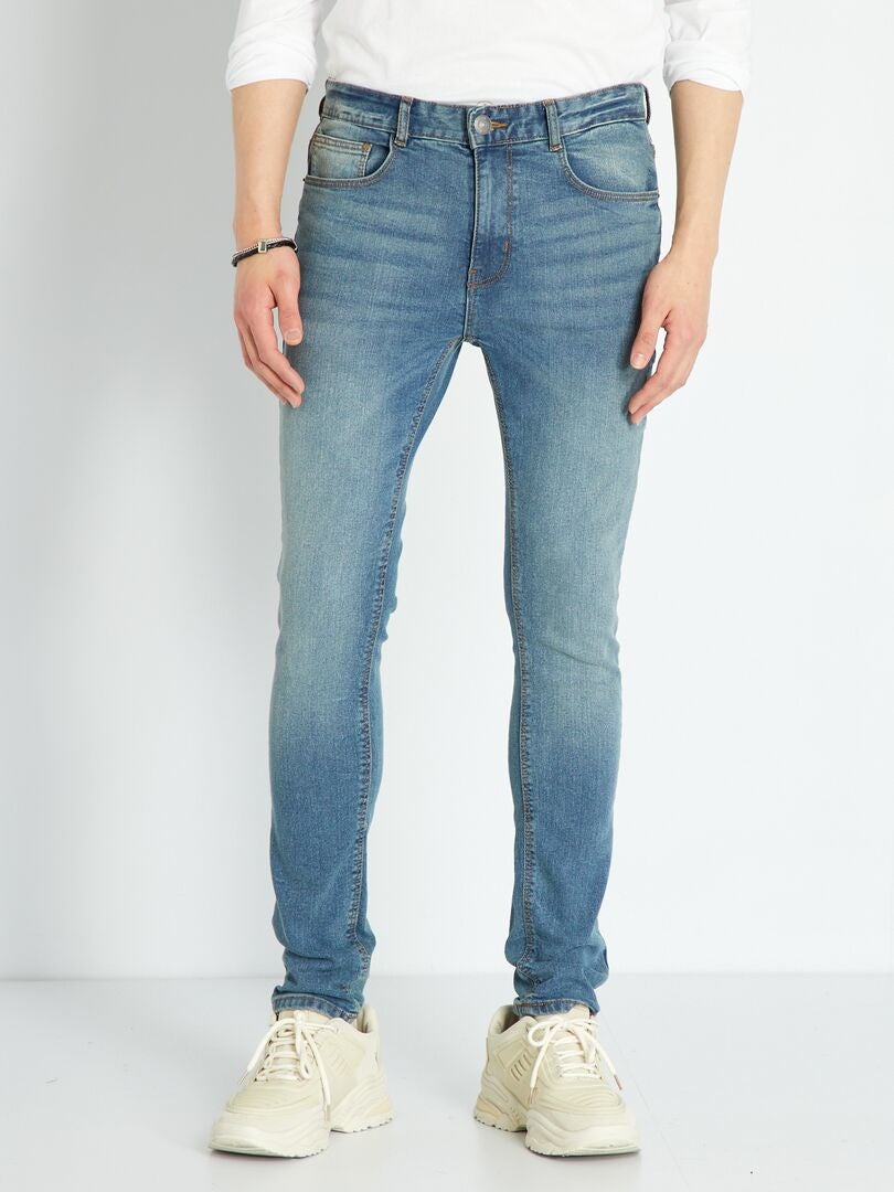 Jeans skinny stretch L30 stone used - Kiabi