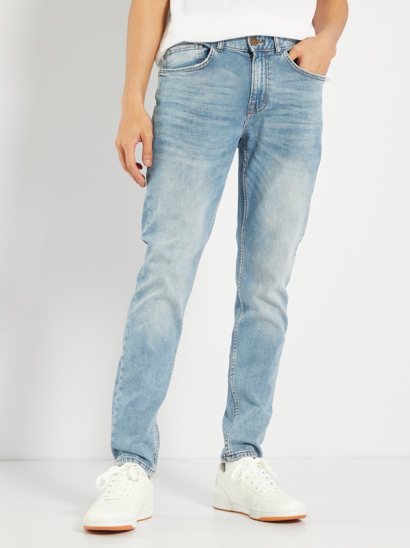 Jeans skinny stretch L32 BLU - Kiabi