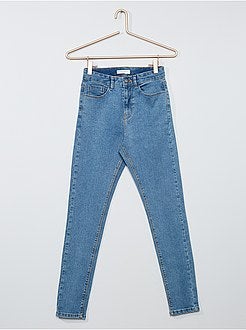 Ragazza 10-18 anni - Jeans skinny vita alta - Kiabi