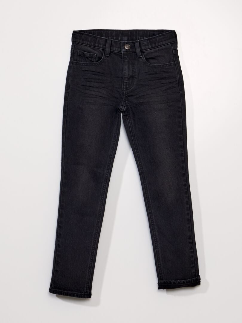 Jeans slim - 5 tasche NERO - Kiabi