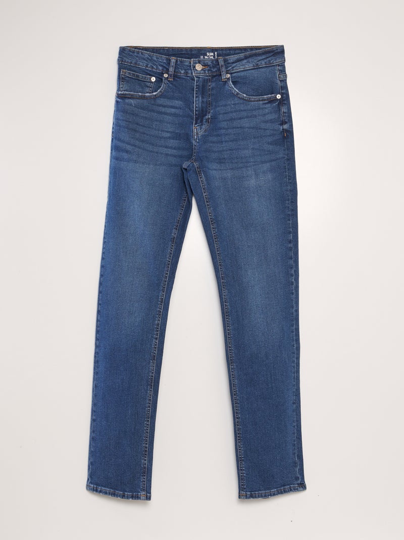Jeans slim 5 tasche - L34 BLU - Kiabi