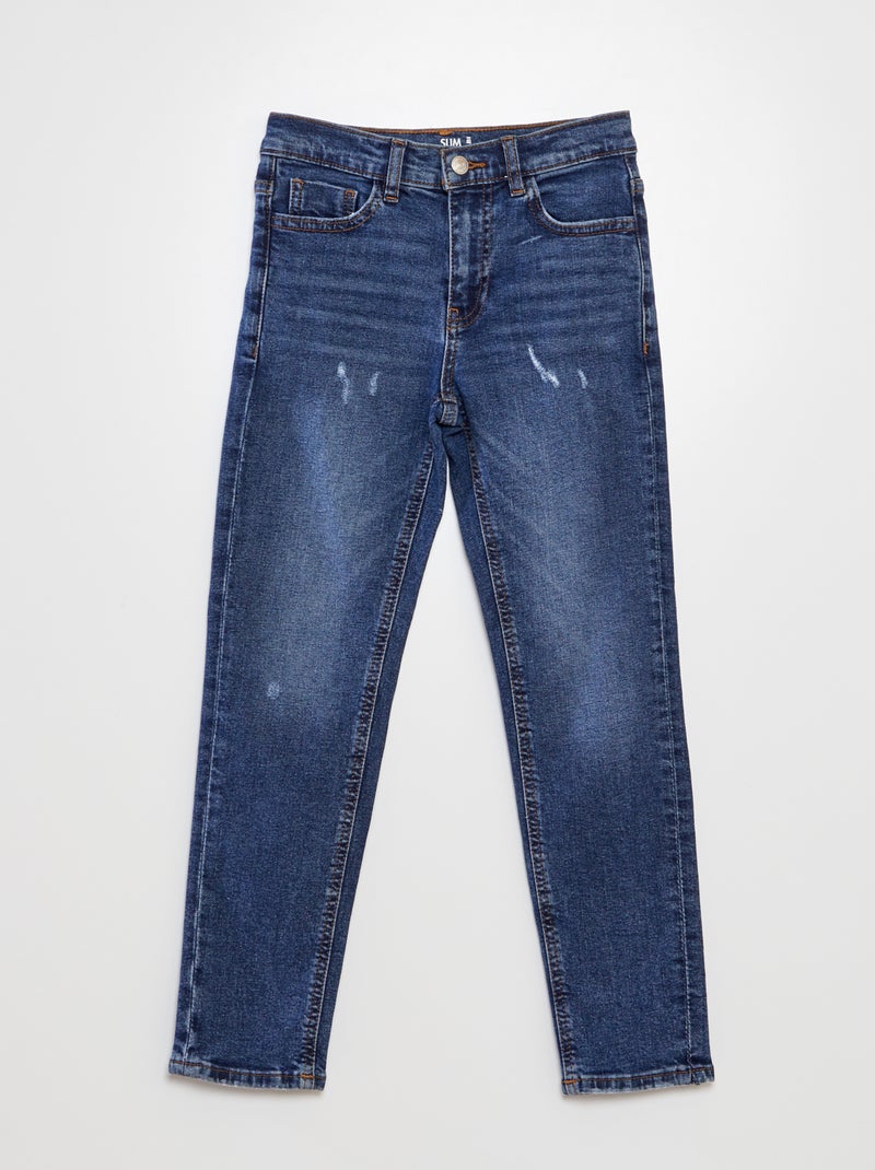 Jeans slim 5 tasche - L34 BLU - Kiabi