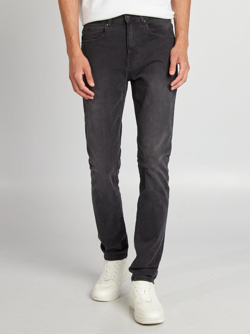 Jeans slim 5 tasche - L34 GRIGIO - Kiabi