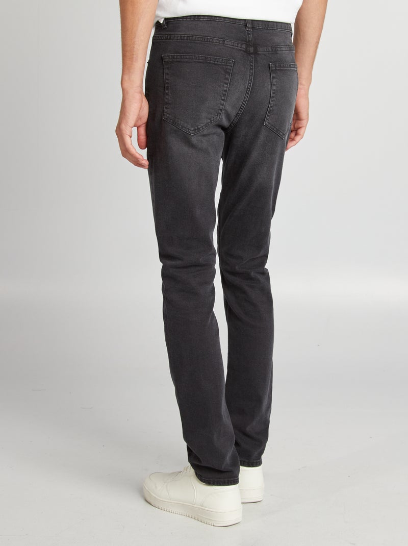 Jeans slim 5 tasche - L34 GRIGIO - Kiabi