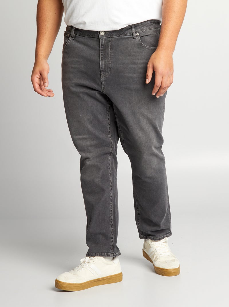 Jeans slim 5 tasche - L34 GRIGIO - Kiabi