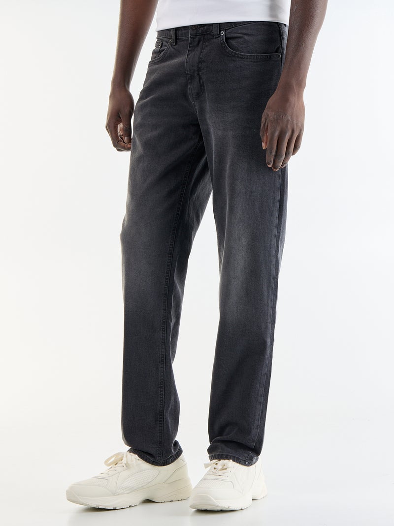 Jeans slim 5 tasche - L34 Nero - Kiabi