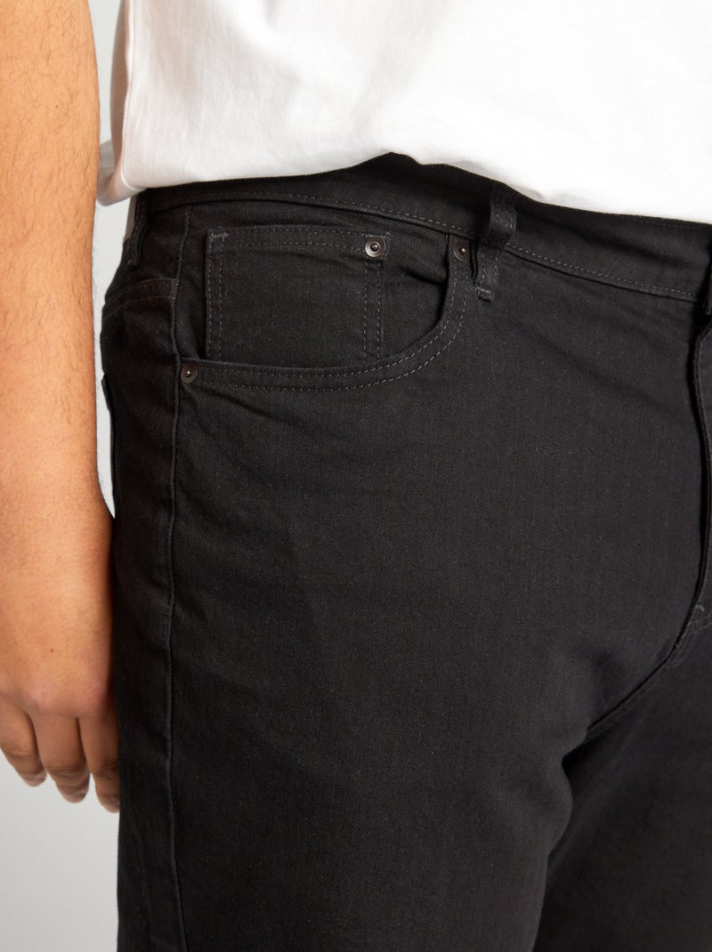 Jeans slim 5 tasche - L34 NERO - Kiabi