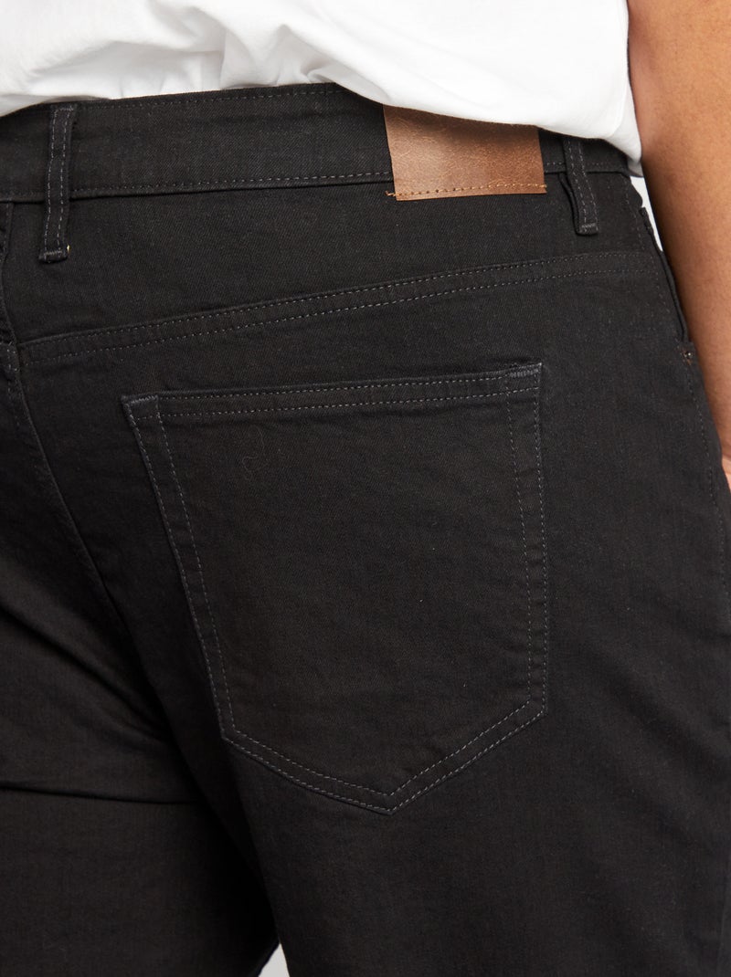 Jeans slim 5 tasche - L34 NERO - Kiabi