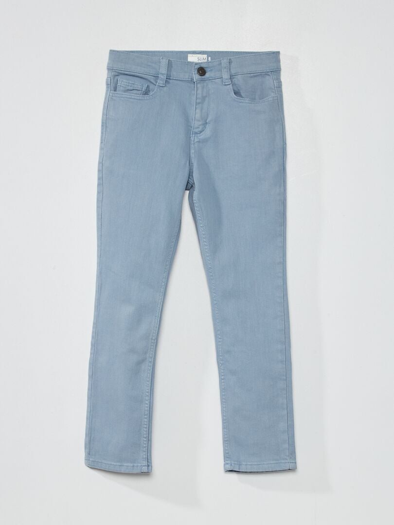 Jeans slim 5 tasche blu denim - Kiabi