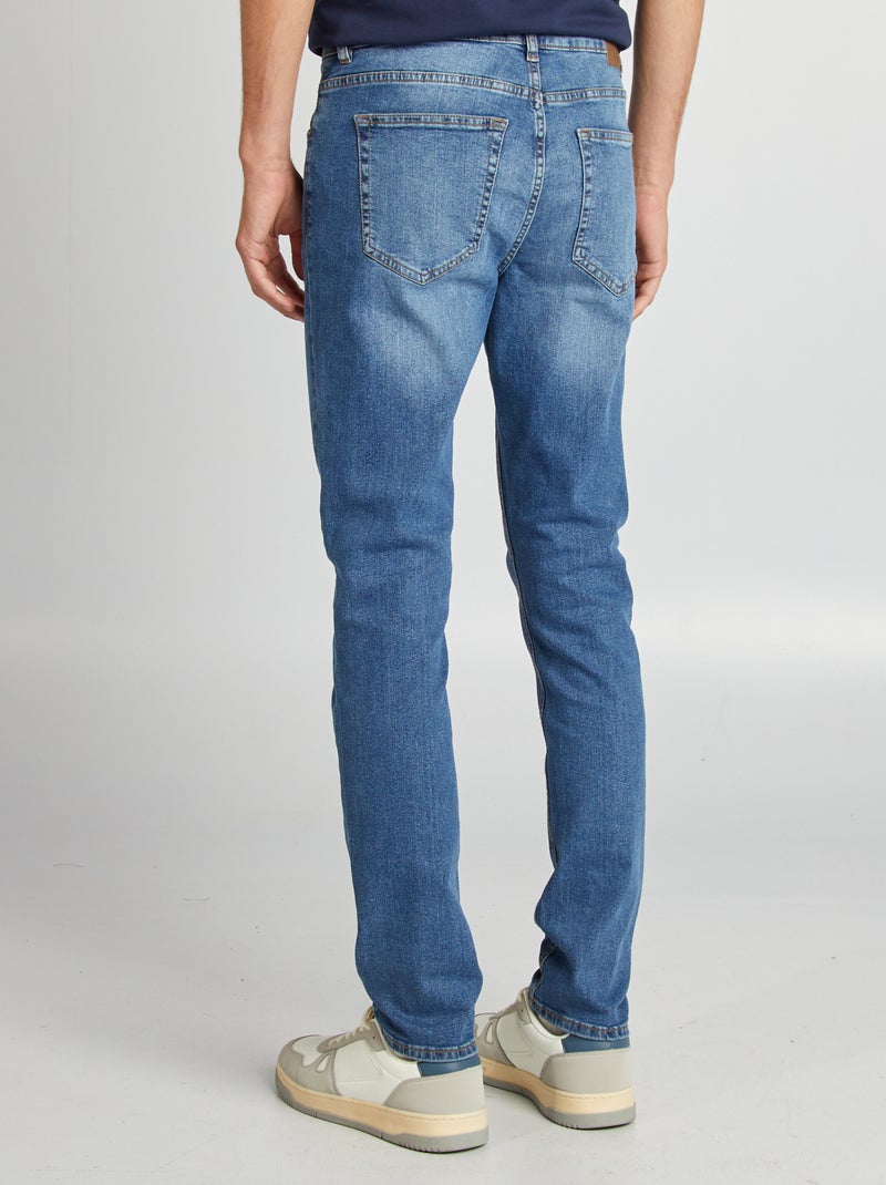 Jeans slim a 5 tasche - L34 BLU - Kiabi