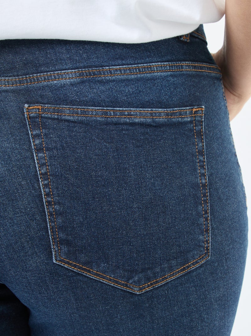 Jeans slim a vita alta - L28 BLU - Kiabi