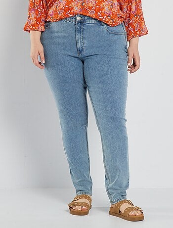 Jeans slim a vita alta - L28
