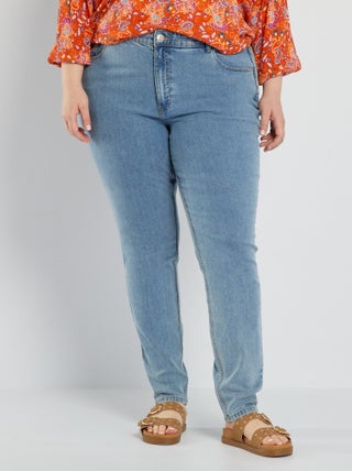 Jeans slim a vita alta - L28