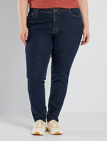 Jeans slim a vita alta - L32