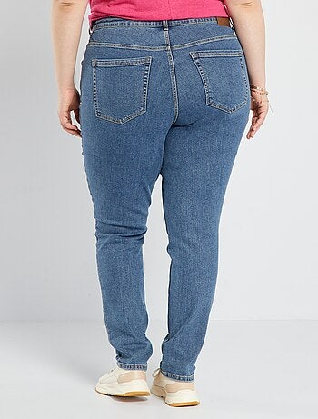 Jeans slim a vita alta - L32