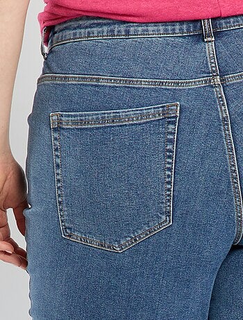 Jeans slim a vita alta - L32
