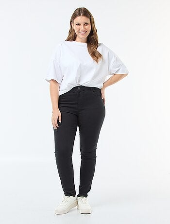 Jeans slim a vita alta - L32