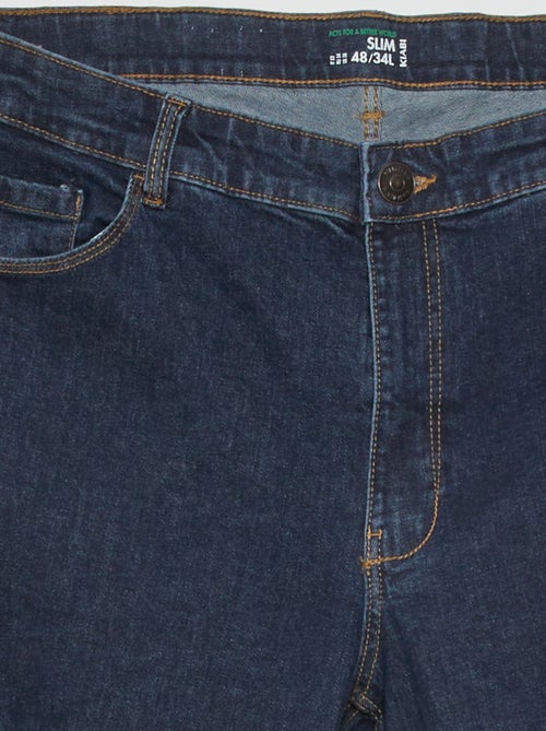 Jeans slim a vita alta - L34 - Kiabi