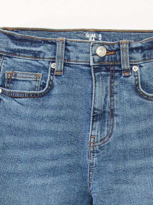 Jeans slim a vita alta regolabile - Kiabi
