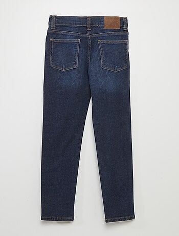 Jeans slim a vita alta regolabile