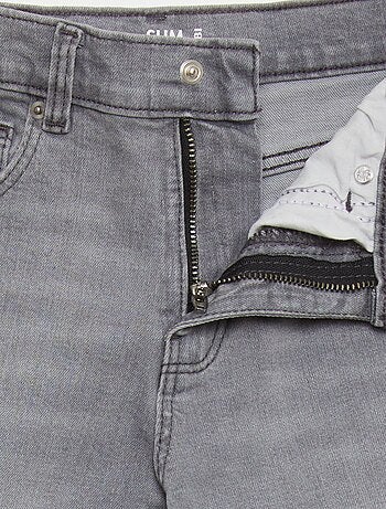 Jeans slim a vita alta regolabile