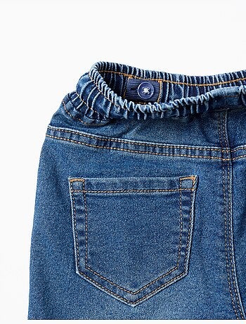 Jeans slim con coulisse