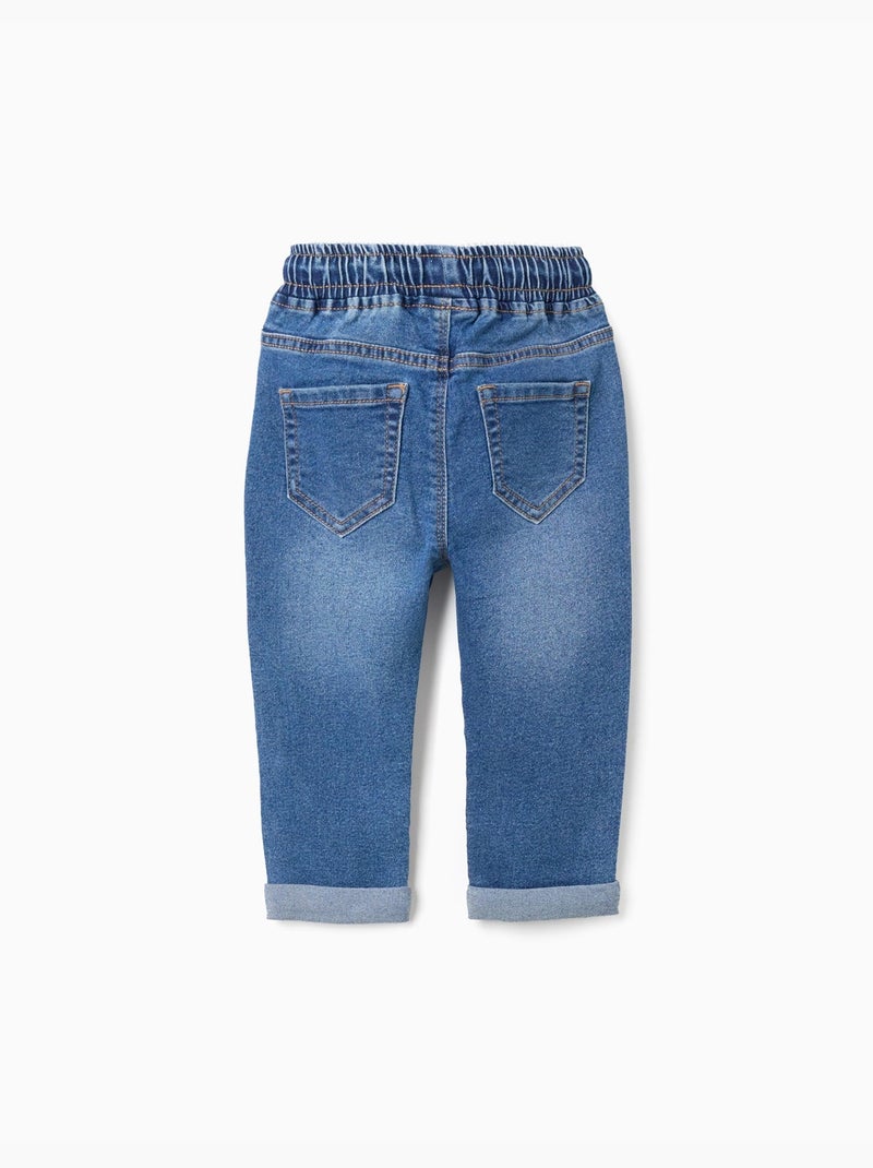 Jeans slim con coulisse Blu Blu - Kiabi