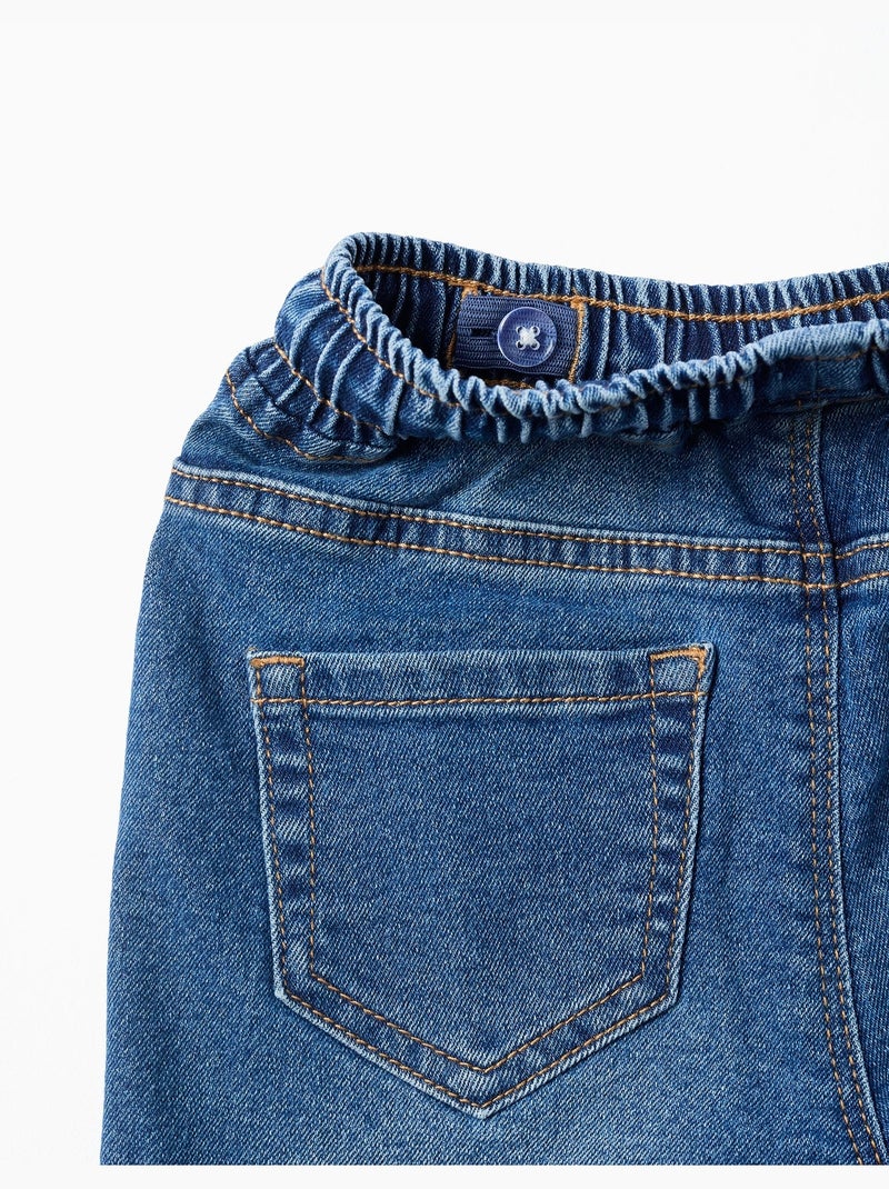 Jeans slim con coulisse Blu Blu - Kiabi