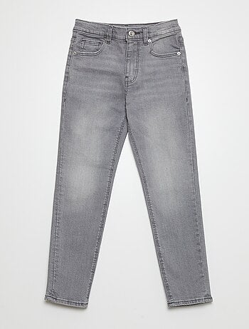 Jeans slim con vita regolabile