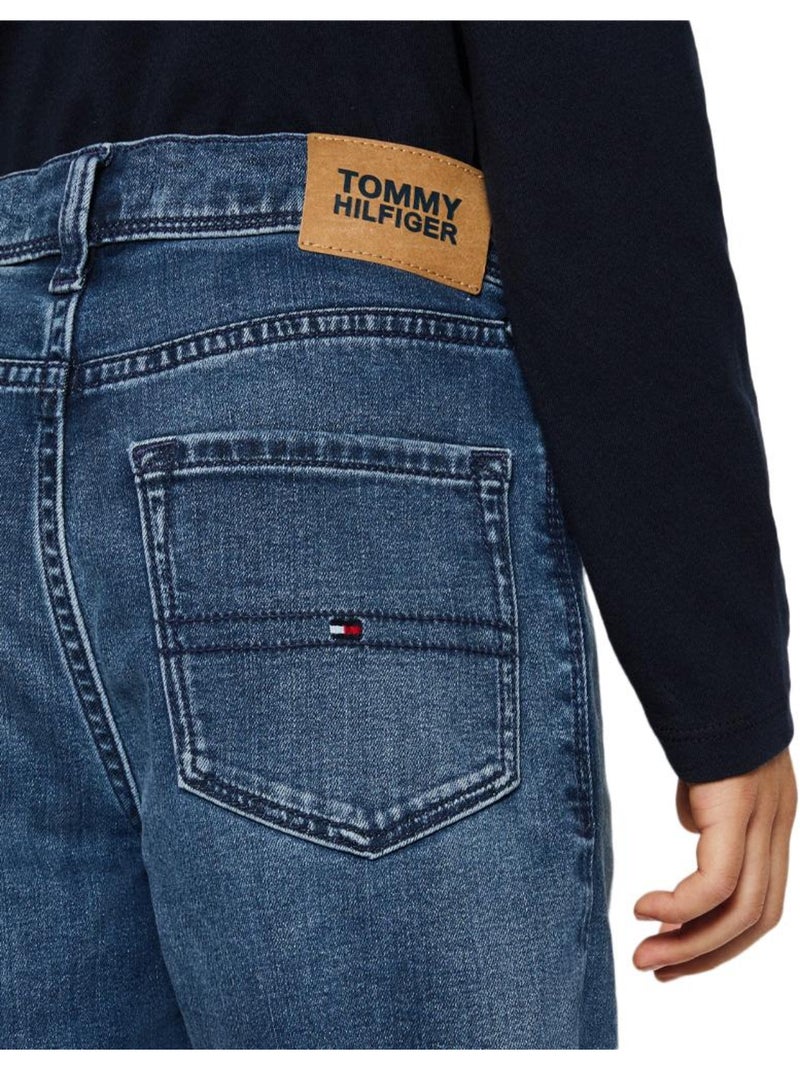 Jeans Slim da Ragazzo Tommy Hilfiger Blu - Kiabi
