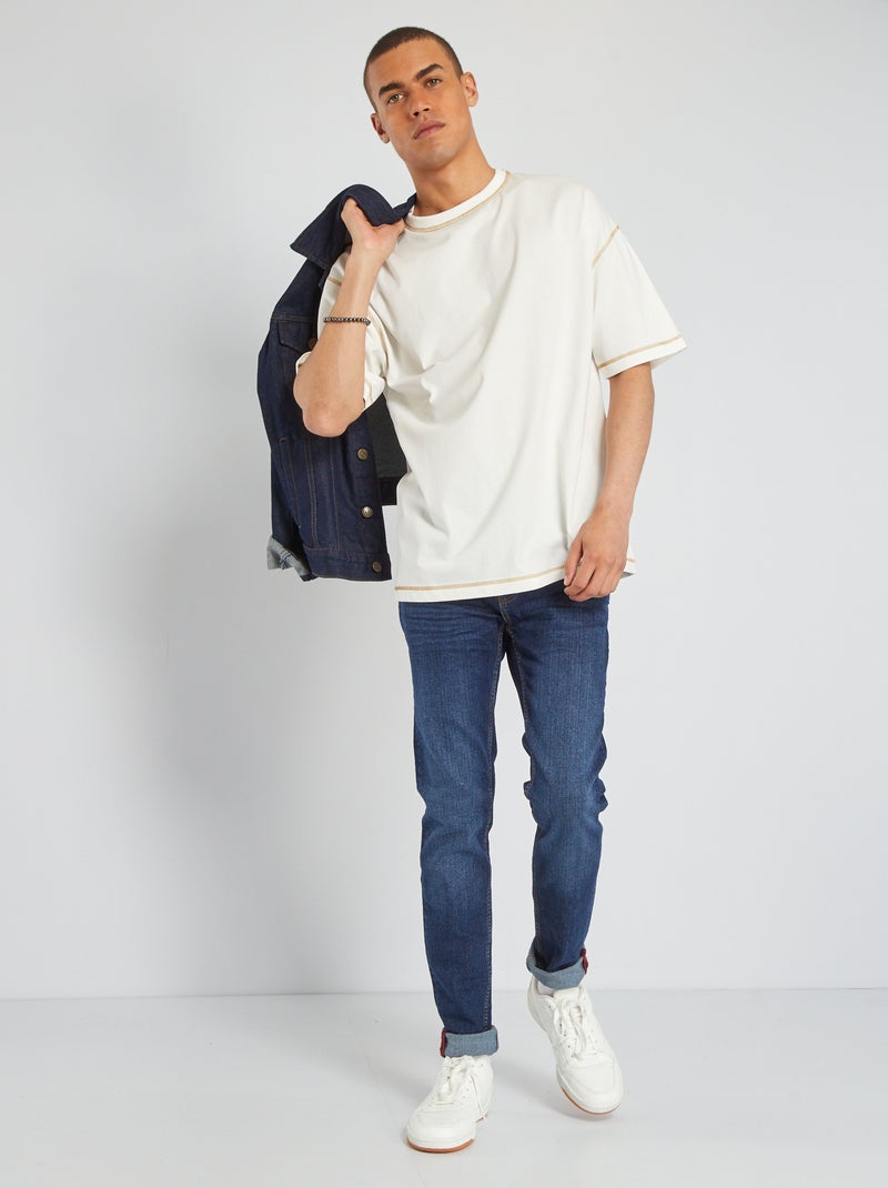 Jeans slim eco-sostenibili brut - Kiabi