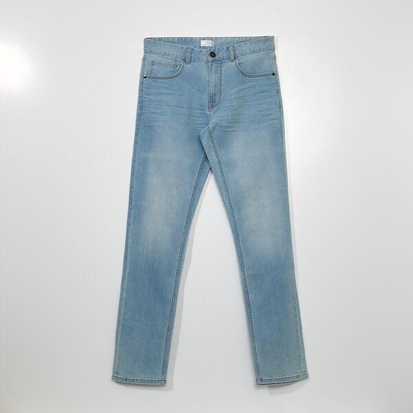 Jeans slim eco-sostenibili L34 uomo - BLU - Kiabi - 15,00€
