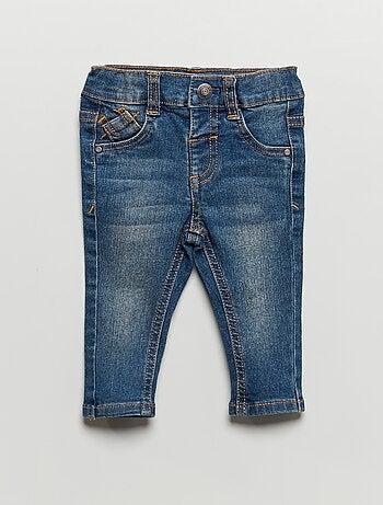 Jeans slim elasticizzato con vita regolabile