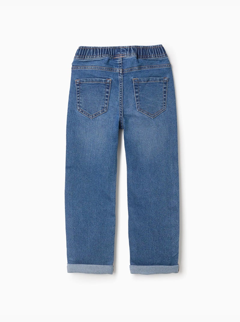 Jeans slim fit con coulisse Blu Blu - Kiabi