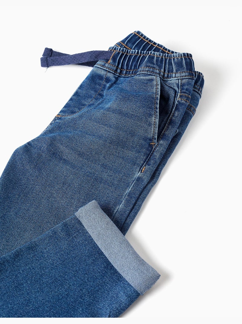 Jeans slim fit con coulisse Blu Blu - Kiabi