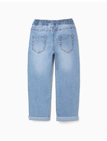 Jeans slim fit con coulisse