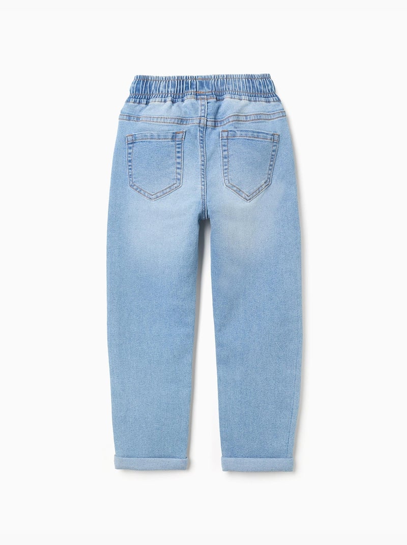 Jeans slim fit con coulisse Blu chiaro - Kiabi