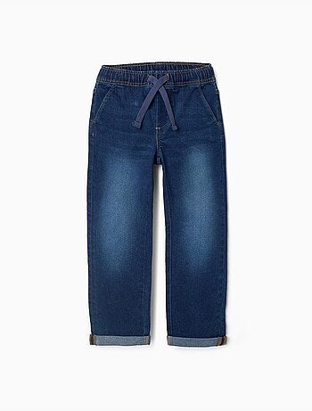 Jeans slim fit con coulisse