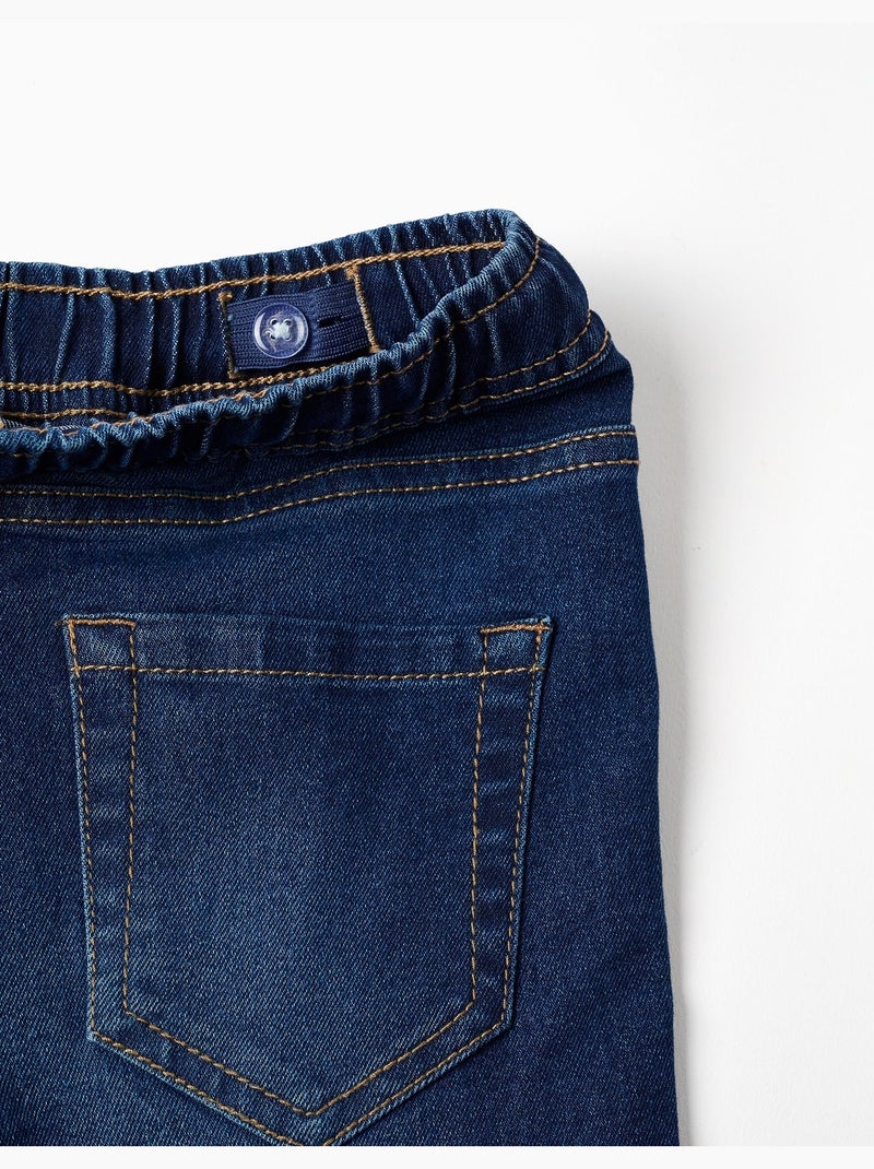 Jeans slim fit con coulisse Blu scuro - Kiabi